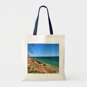 Lake Michigan, Port Washington, Wisconsin Tote Bag