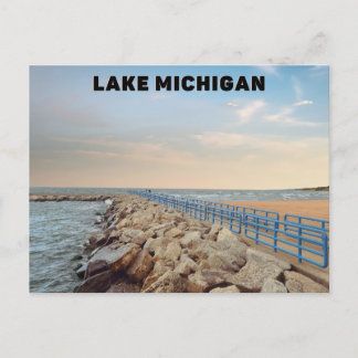 Lake Michigan Postcard