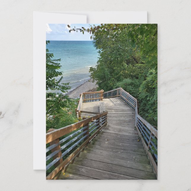 Lake Michigan Save The Date (Front)