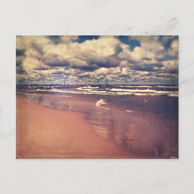 Lake Michigan Summer Postcard (Front)