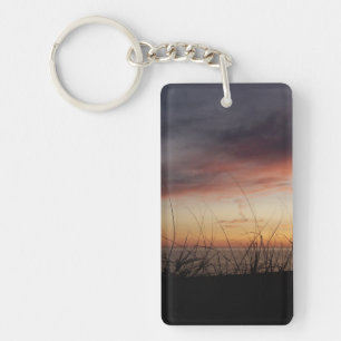 Lake Michigan Sunset Keychain