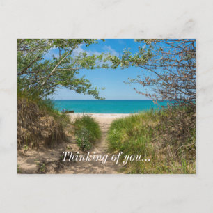 Lake Michigan Tranquillity Postcard