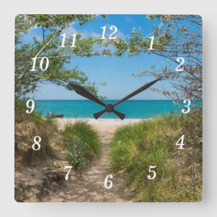 Lake Michigan Tranquillity Wall Clock