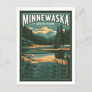 Lake Minnewaska State Park Postcard
