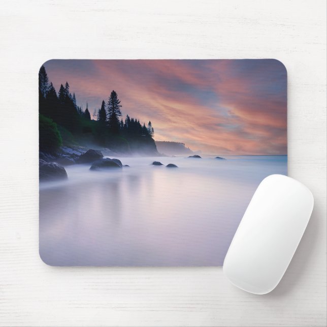 Lake Mist  Mouse Pad (With Mouse)