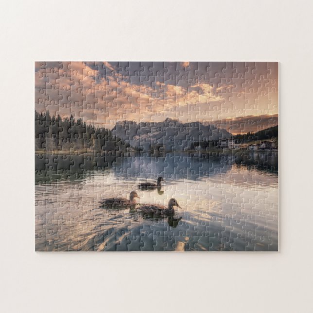 Lake Misurina|Dolomites, Italy Jigsaw Puzzle (Horizontal)