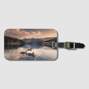 Lake Misurina Dolomites, Italy Luggage Tag