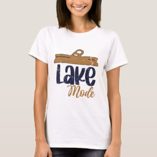 Lake Mode Camping Camper Lake Life Summer Vacation T-Shirt