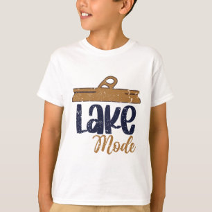 Lake Mode Camping Camper Lake Life Summer Vacation T-Shirt
