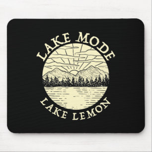 Lake Mode Lake Lemon Camping Indiana Camper Family Mouse Pad