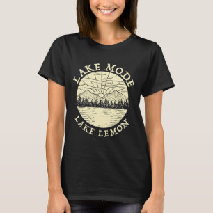 Lake Mode Lake Lemon Camping Indiana Camper Family T-Shirt