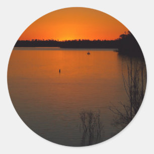 Lake Monduran sunset sticker