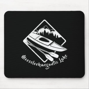 Lake Mooselookmeguntic Maine Kayak Kayaking Boatin Mouse Pad