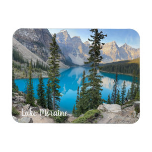 Lake Moraine in Banff Canada Magnet