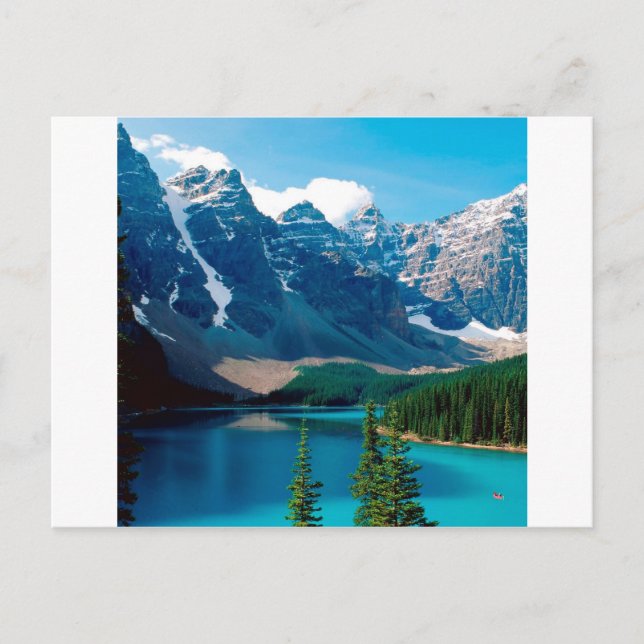 Lake Moraine Park Canada Postcard (Front)
