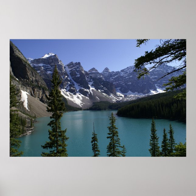 Lake Moraine Poster (Front)