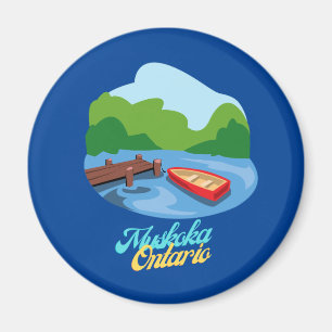 Lake Muskoka Ontario Canada Magnet