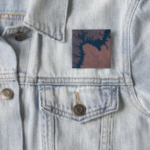 Lake Nasser 2 Inch Square Button
