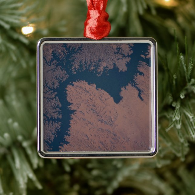 Lake Nasser Metal Ornament (Tree)