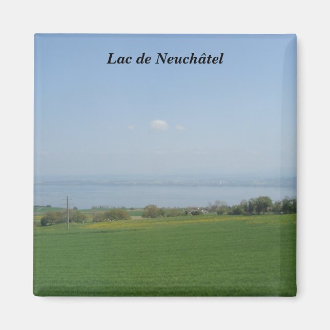 Lake Neuch � tel - Magnet (Front)