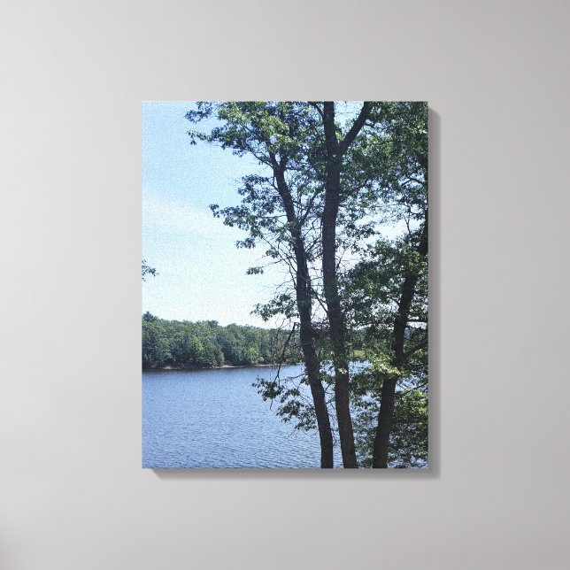 Lake Nokomis 1   Canvas Print (Front)