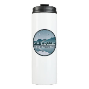 Lake Norman North Carolina Reflection Thermal Tumbler