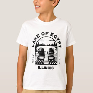 Lake Of Egypt Illinois Outdoors Vintage T-Shirt