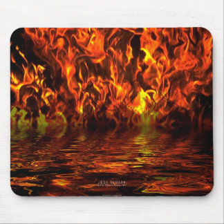 Lake of Fire Mouse Pad