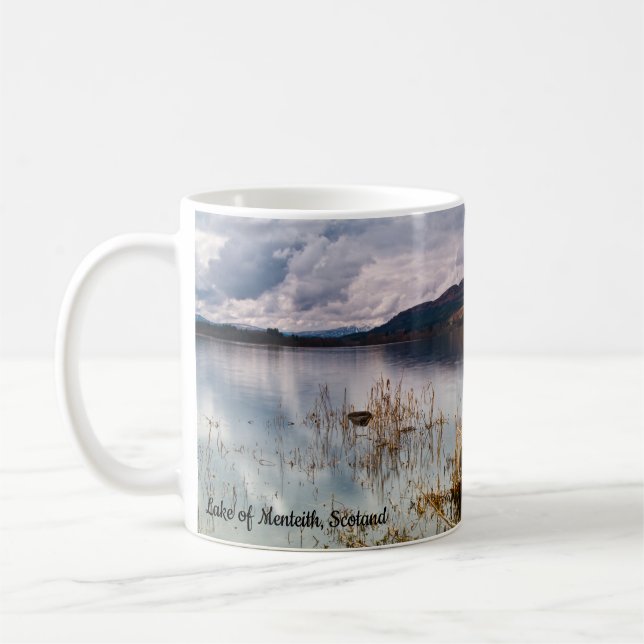 Lake of Menteith, Scotland Mug (Left)