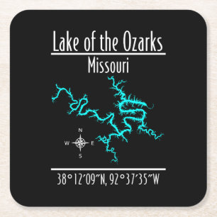 Lake of the Ozarks Missouri Coordinates Coaster