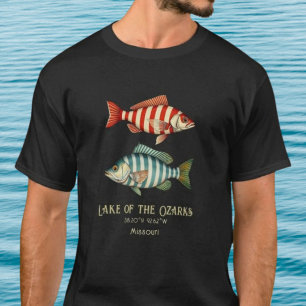 Lake of the Ozarks Missouri fish T-Shirt