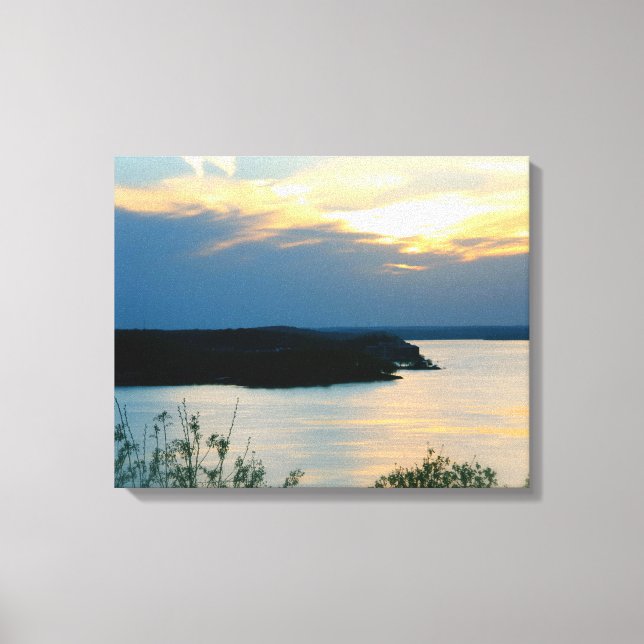 LAKE OF THE OZARKS ON CANVAS PRINT (Front)