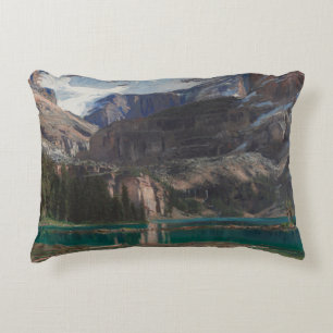 Lake O'Hara by John Singer Sargent, Victorian Art Accent Pillow
