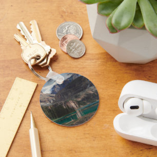 Lake O'Hara by John Singer Sargent, Victorian Art Keychain