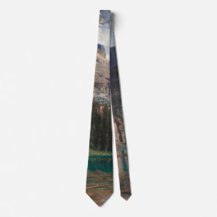 Lake O'Hara by John Singer Sargent, Victorian Art Tie