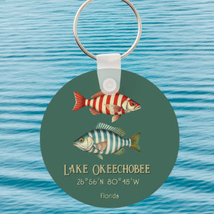 Lake Okeechobee Florida vacation home Keychain