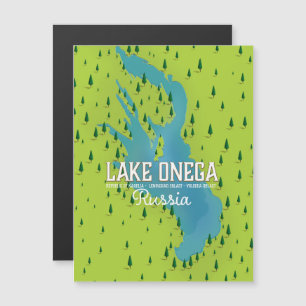 Lake Onega, russia, Travel map