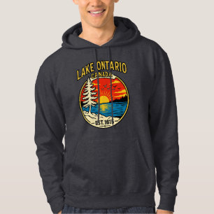 Lake Ontario Pop Art Sunset Pullover
