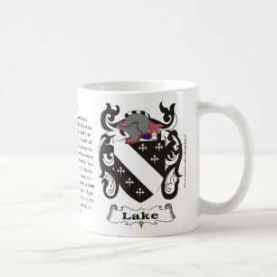 Lake, Origin, Meaning and the Crest Coffee Mug