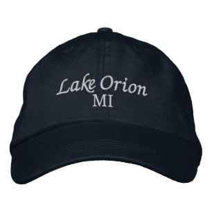Lake Orion Michigan Embroidered Baseball Hat