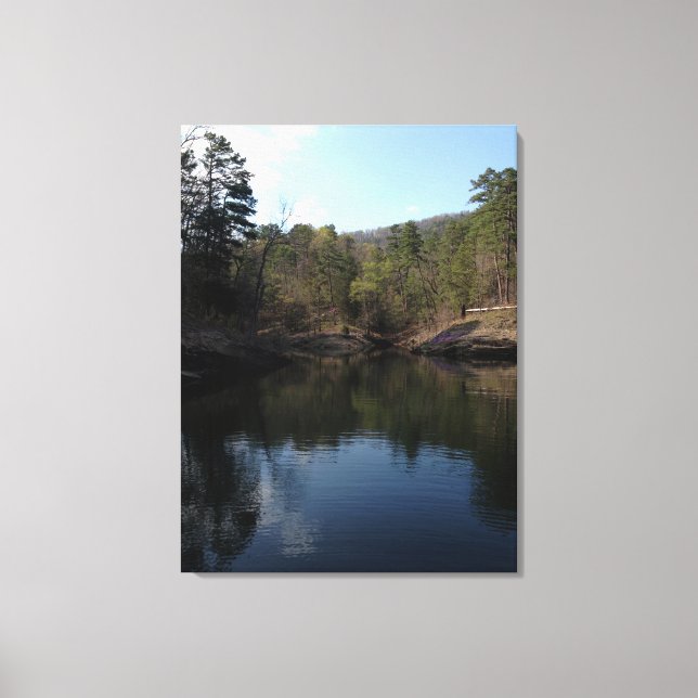 Lake Ouachita Arkansas Canvas Print (Front)