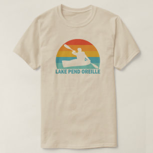 Lake Pend Oreille Idaho Kayak T-Shirt
