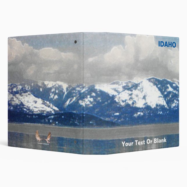 Lake Pend Oreille Winter Binder (Background)