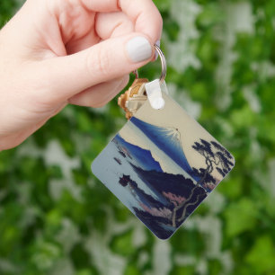 Lake, Pine and Mountain - Japan Keychain