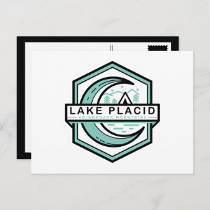 LAKE PLACID moon hexa Postcard