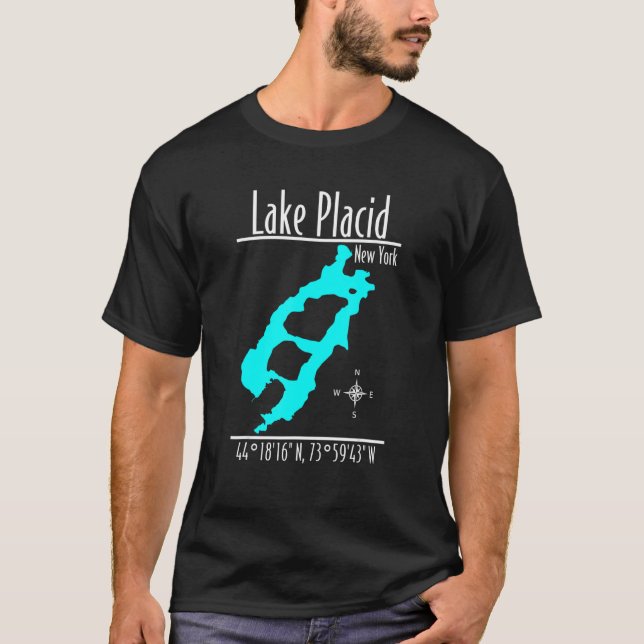 Lake Placid  New York 1 T-Shirt (Front)