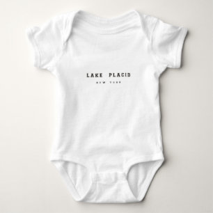 Lake Placid New York Baby Bodysuit