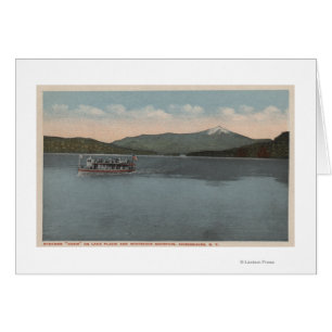 Lake Placid, NY - vue de vapeur Doris