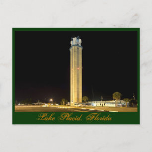 Lake Placid Tower Postcard