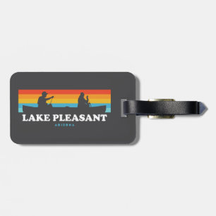 Lake Pleasant Arizona Canoe Luggage Tag